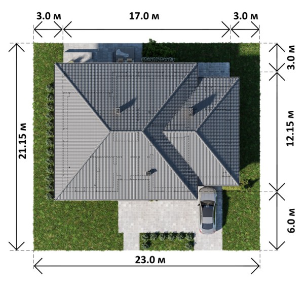 GRAF 2A планировка этажей - фото 1