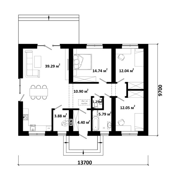 DENVER планировка этажей - фото 1