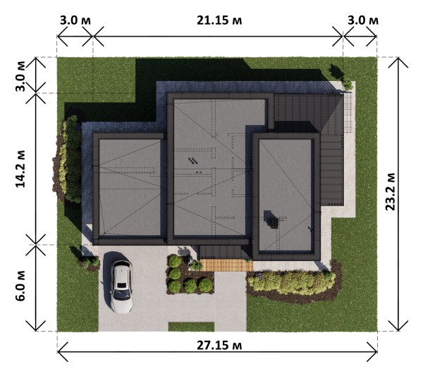 AMIKA-3 планировка этажей - фото 1