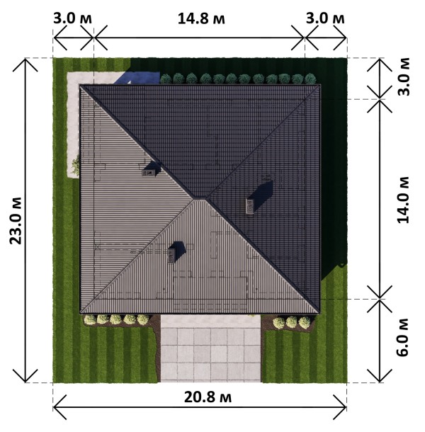 DREAM планировка этажей - фото 1