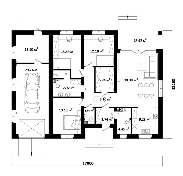 GRAF 2i планировка этажей - фото 1