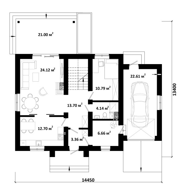 BRUNO планировка этажей - фото 1