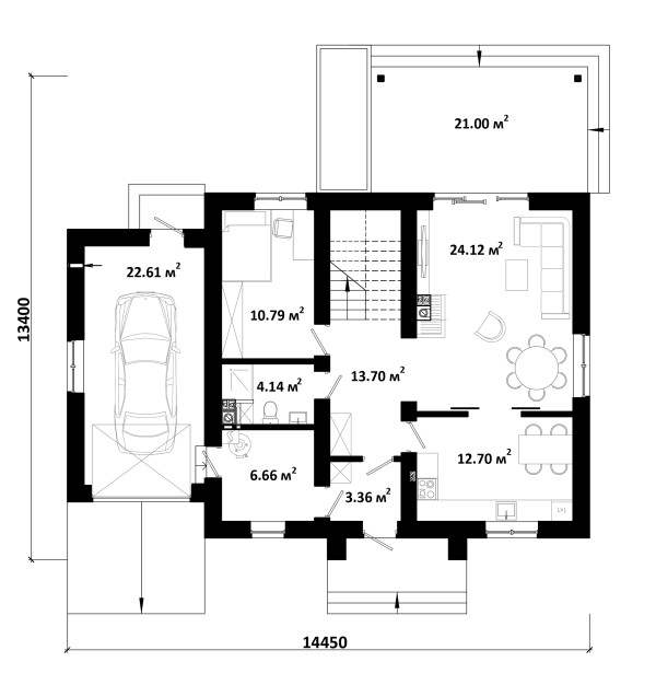 BRUNO планировка этажей - фото 1