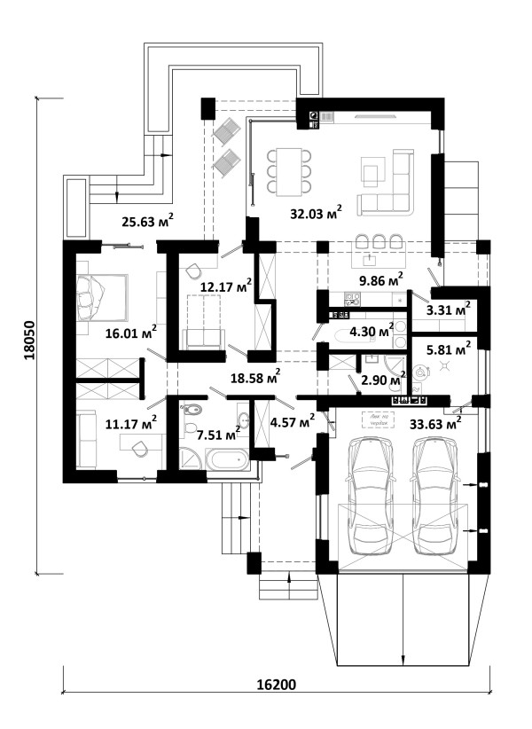 ДОБРЫЙ 2 планировка этажей - фото 1