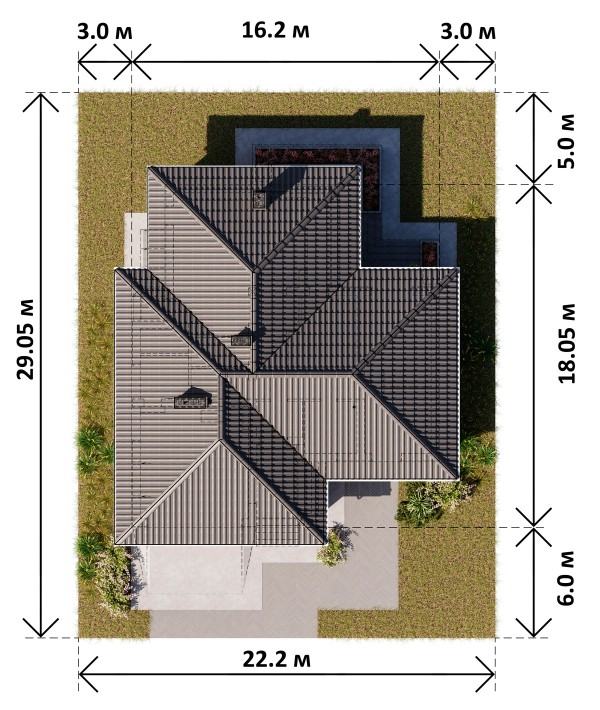 ДОБРЫЙ 2 планировка этажей - фото 1