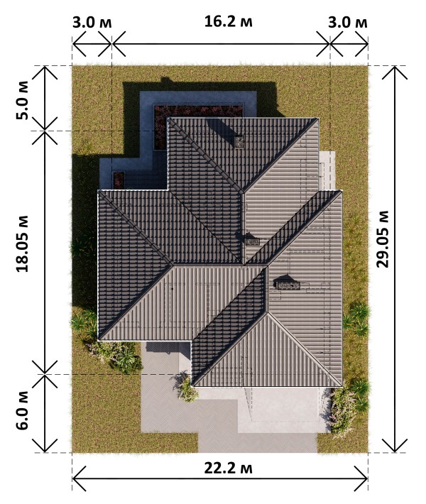 ДОБРЫЙ 2 планировка этажей - фото 1