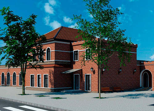 Реконструкция магазина в Заславлье