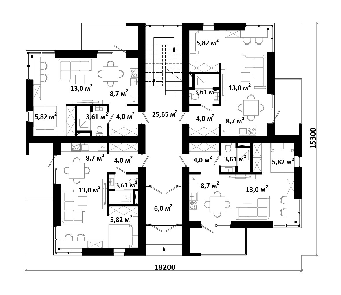 Проект доходного дома на 8 квартир прага 7 на карте